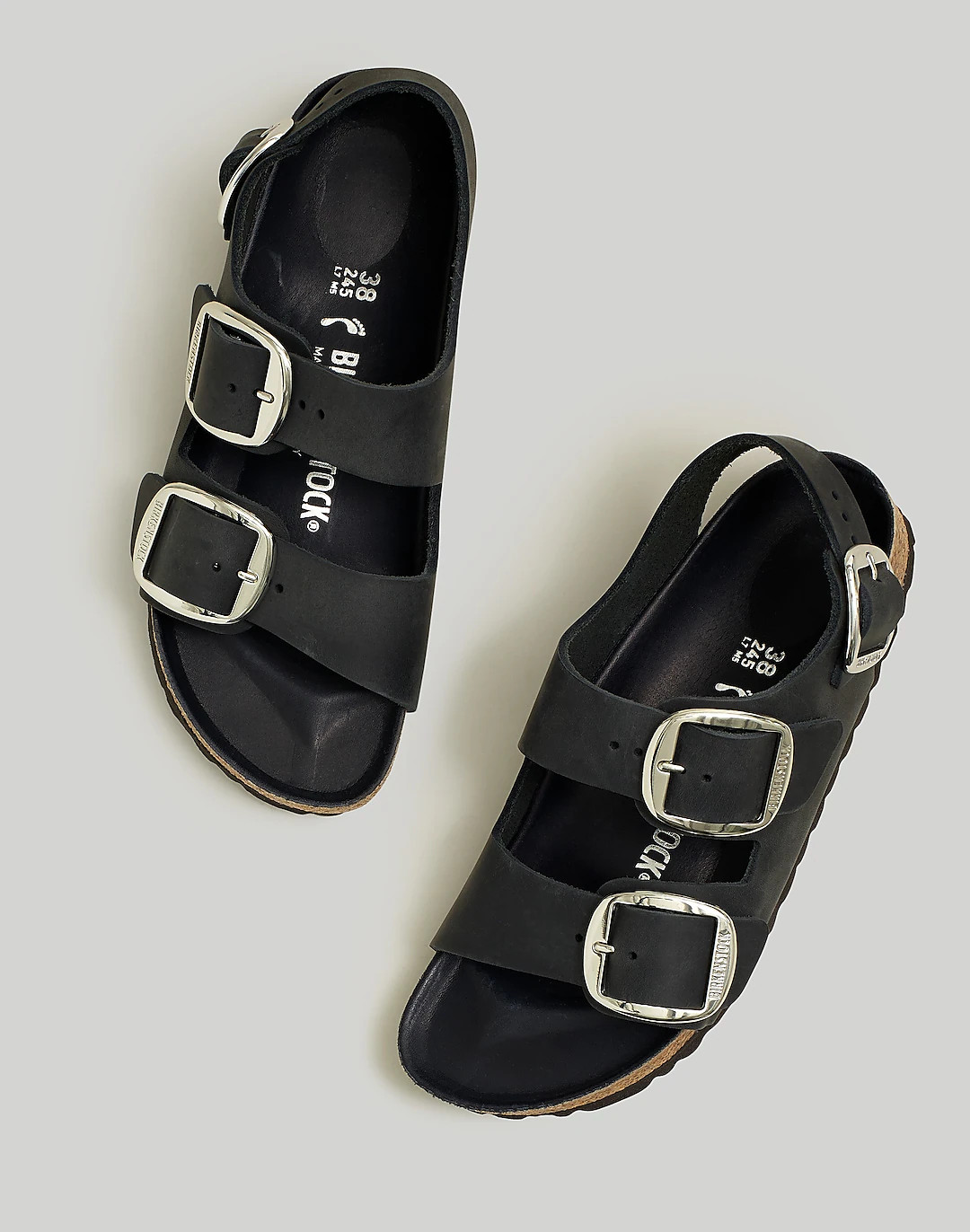 Birkenstock&reg; Big Buckle Milano Sandals | Madewell