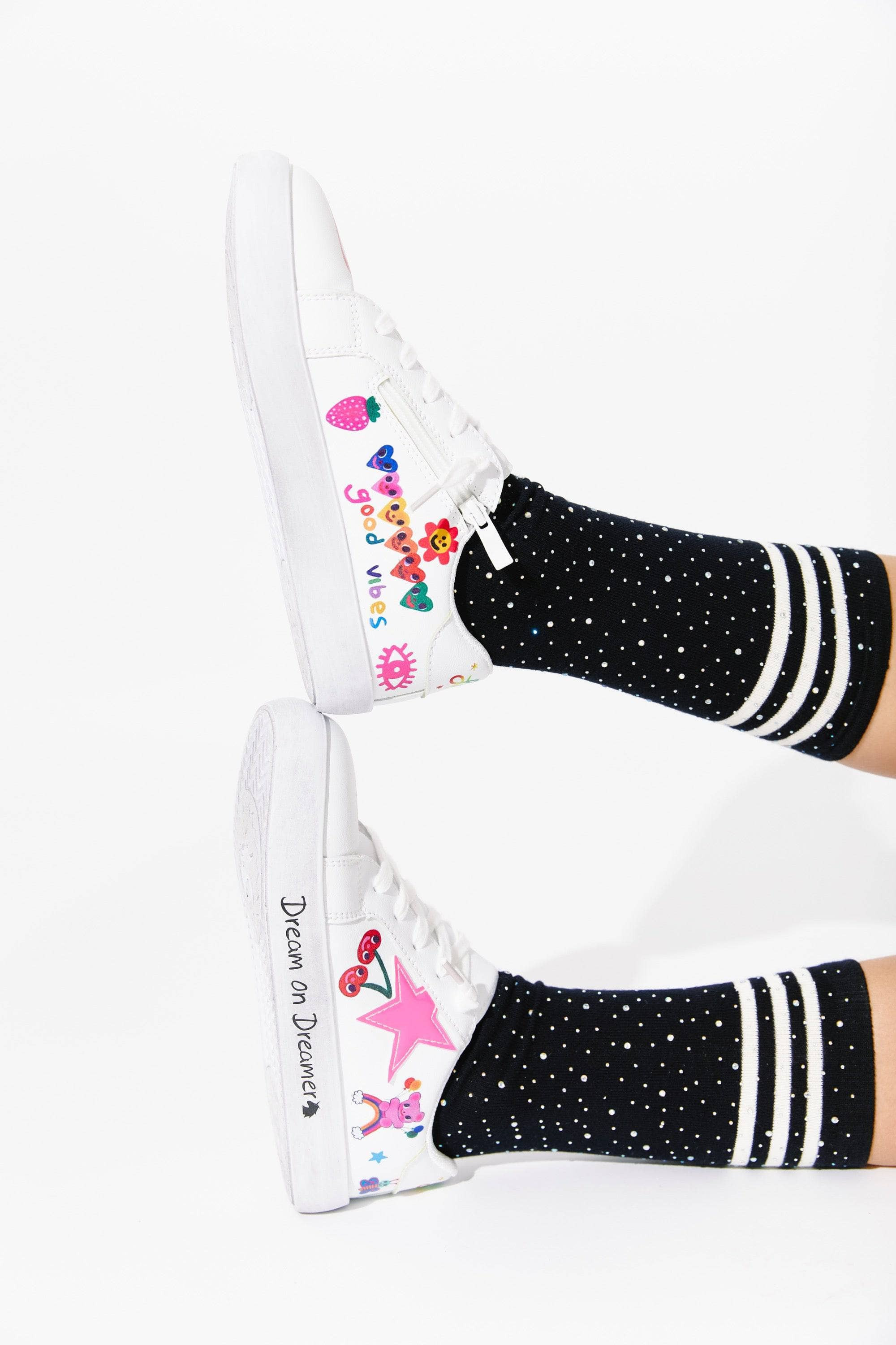 Super Fun Crystal Socks | Lola + The Boys