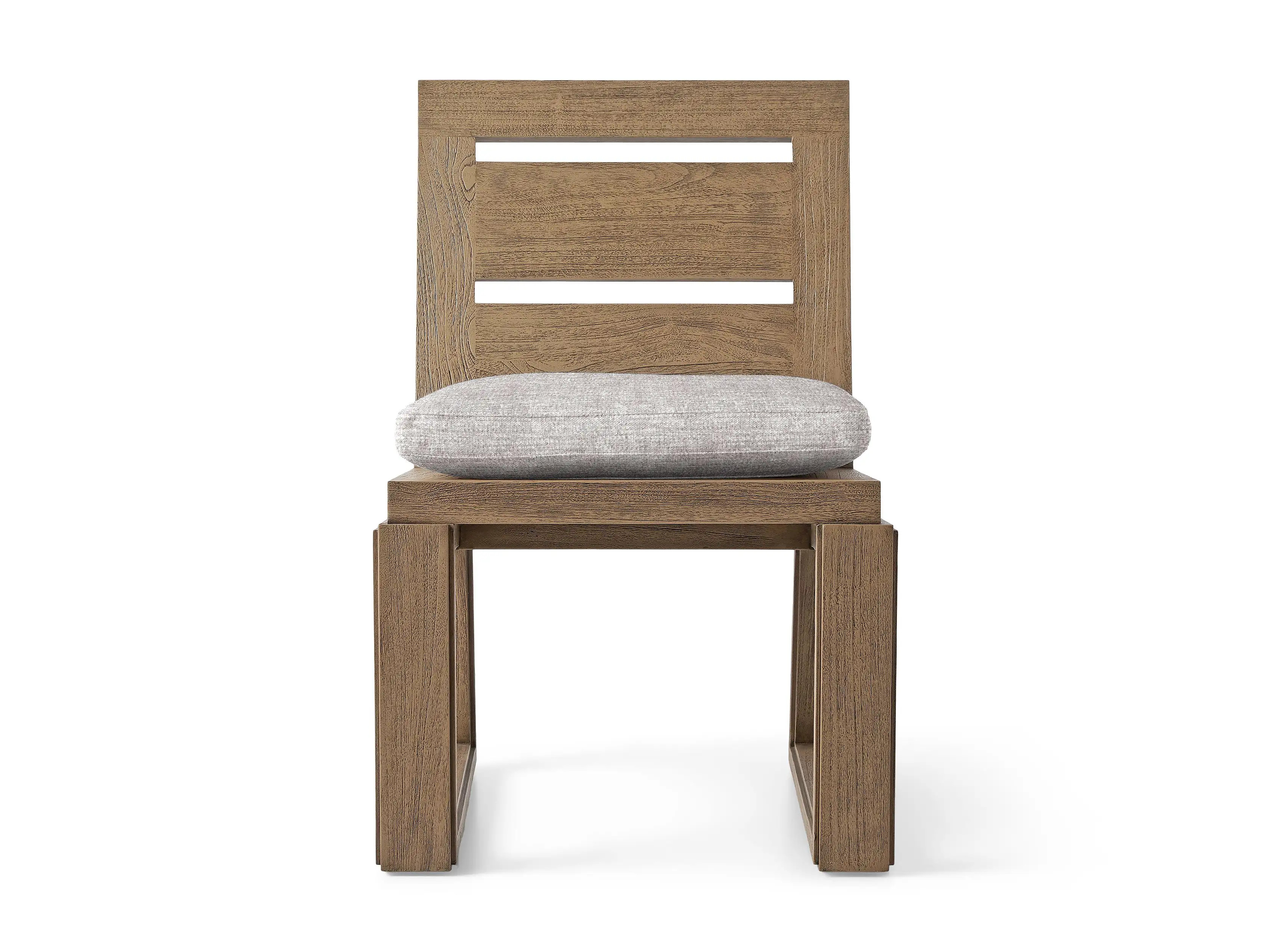 Canyon Outdoor Teak Dining Side Chair | Arhaus