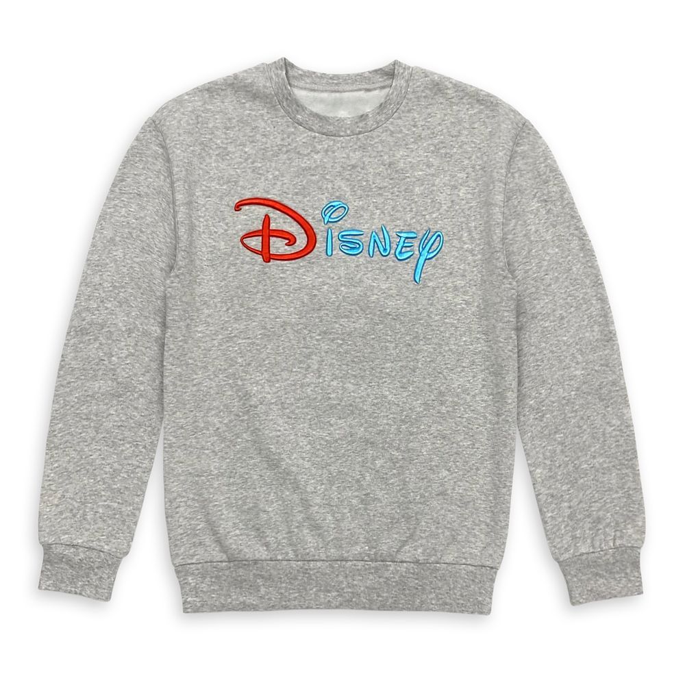 Mickey Mouse and Friends Disney Logo Sweatshirt for Adults – Mickey & Co. | Disney Store
