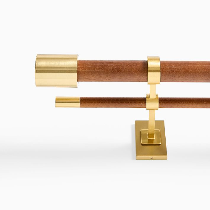 Mid-Century Curtain Rod | West Elm (US)
