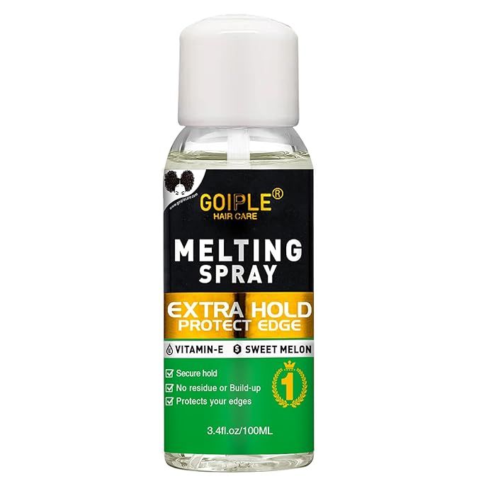 3.4 fl oz Lace Melting and Holding Spray Glue-Less Hair Adhesive for Wigs, Extra Hold Lace Meltin... | Amazon (US)
