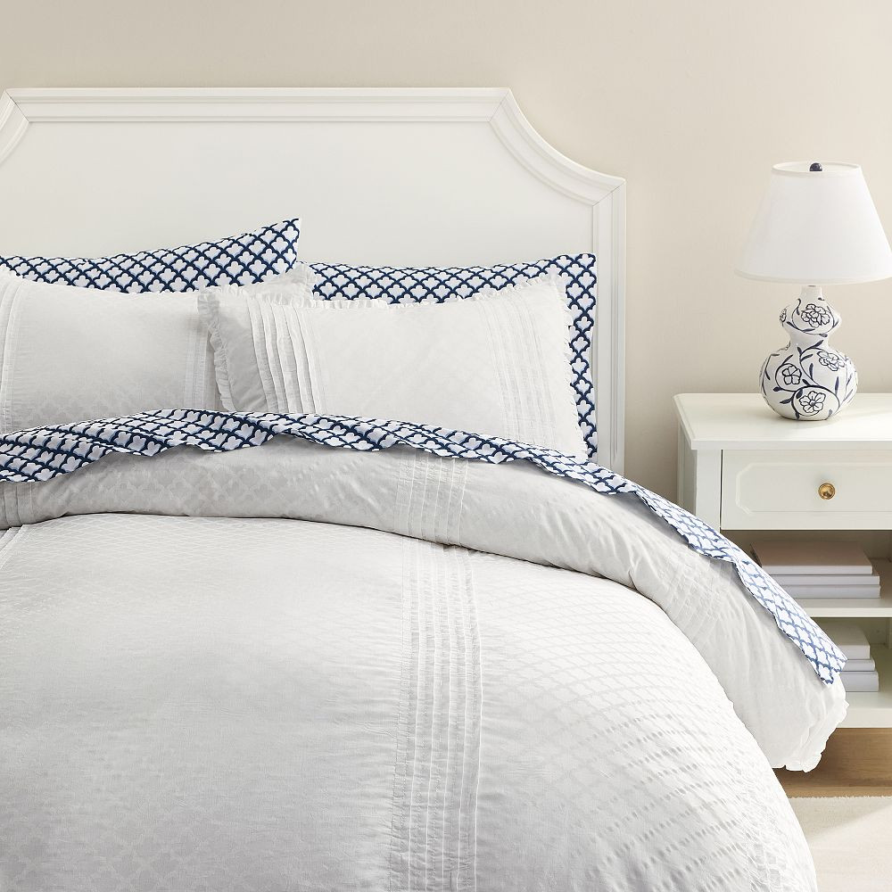 Roller Rabbit Pleated Duvet Cover | Pottery Barn Teen