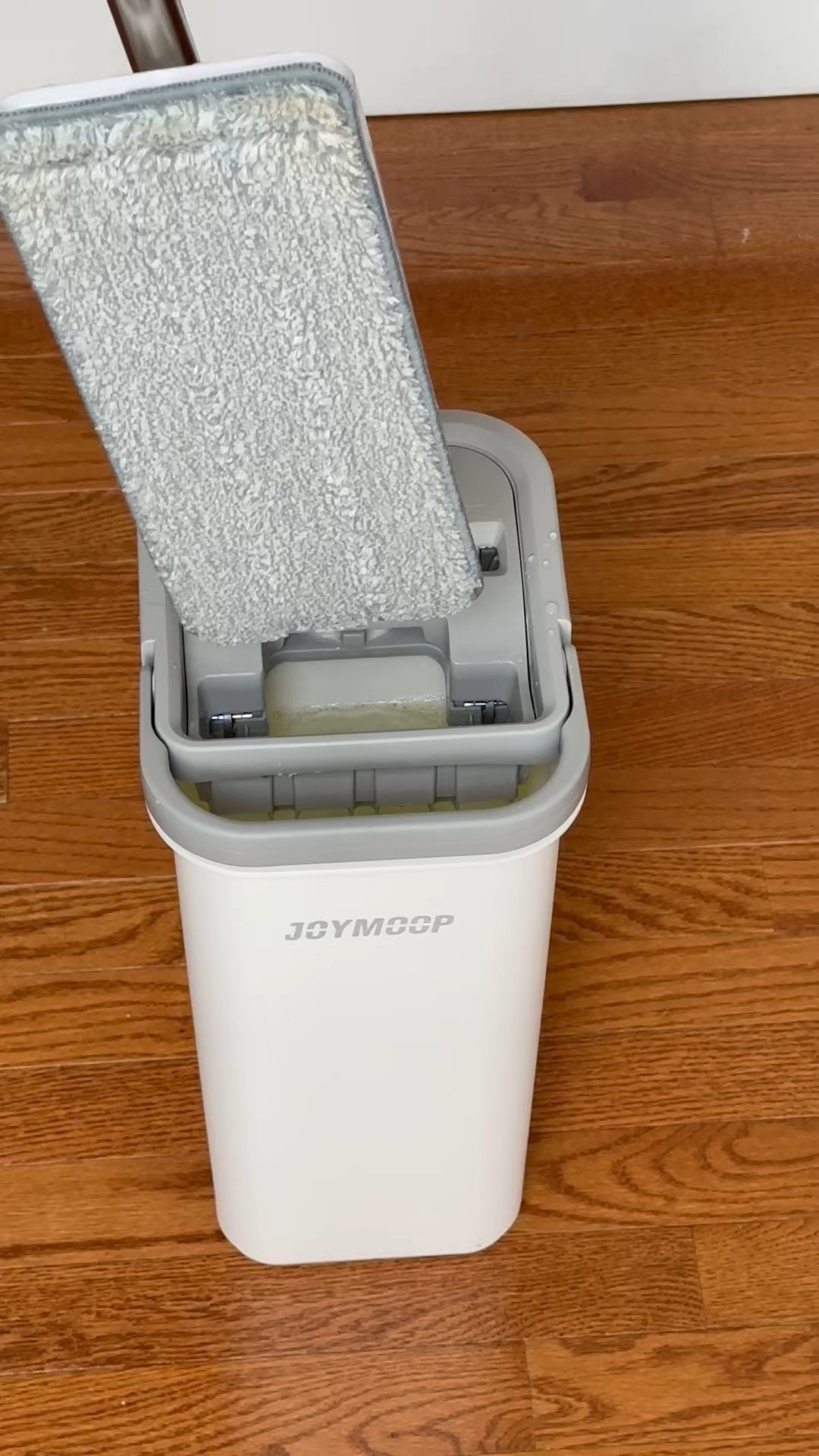 Sleek, compact mop bucket with a built-in wringer system for hands-free cleaning. Designed for easy rinsing, efficient water control, and effortless storage—perfect for modern, mess-free floor care.

#LTKHome