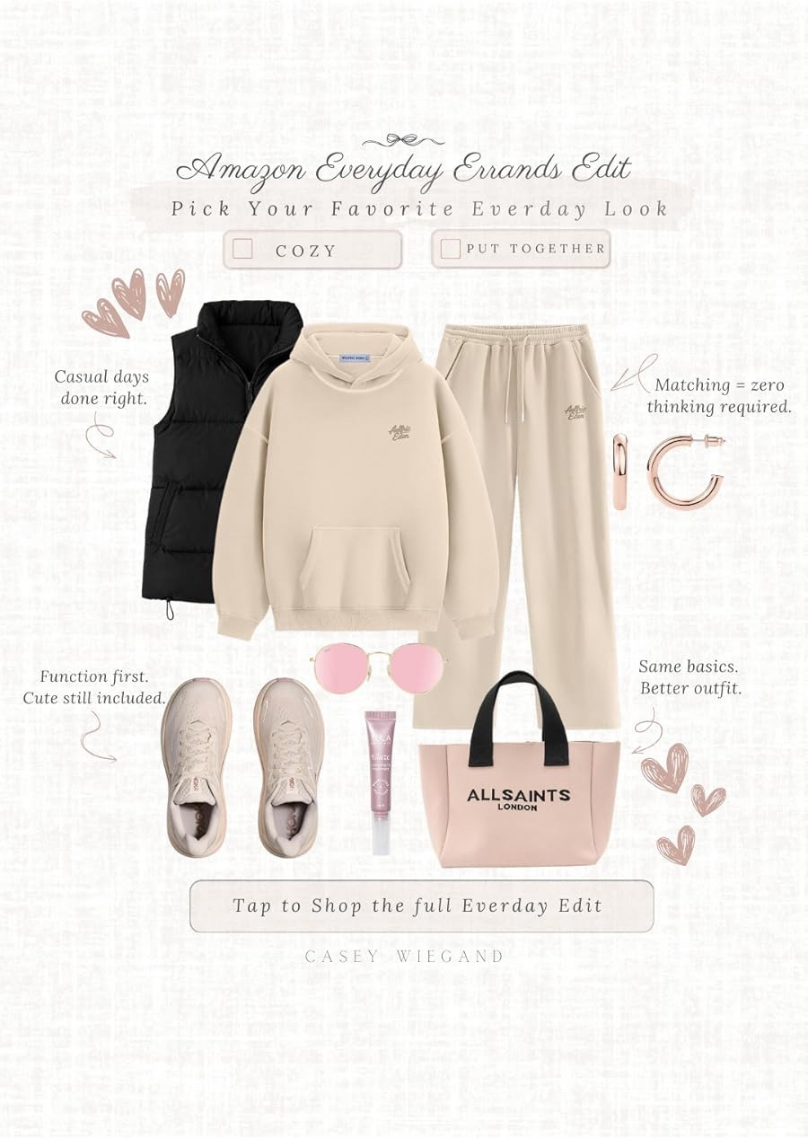 Looking for your perfect everyday outfit? Check out these cozy and cute Amazon finds! #EverydayEdit

#LTKgrwm #LTKootd #LTKdayinmylife