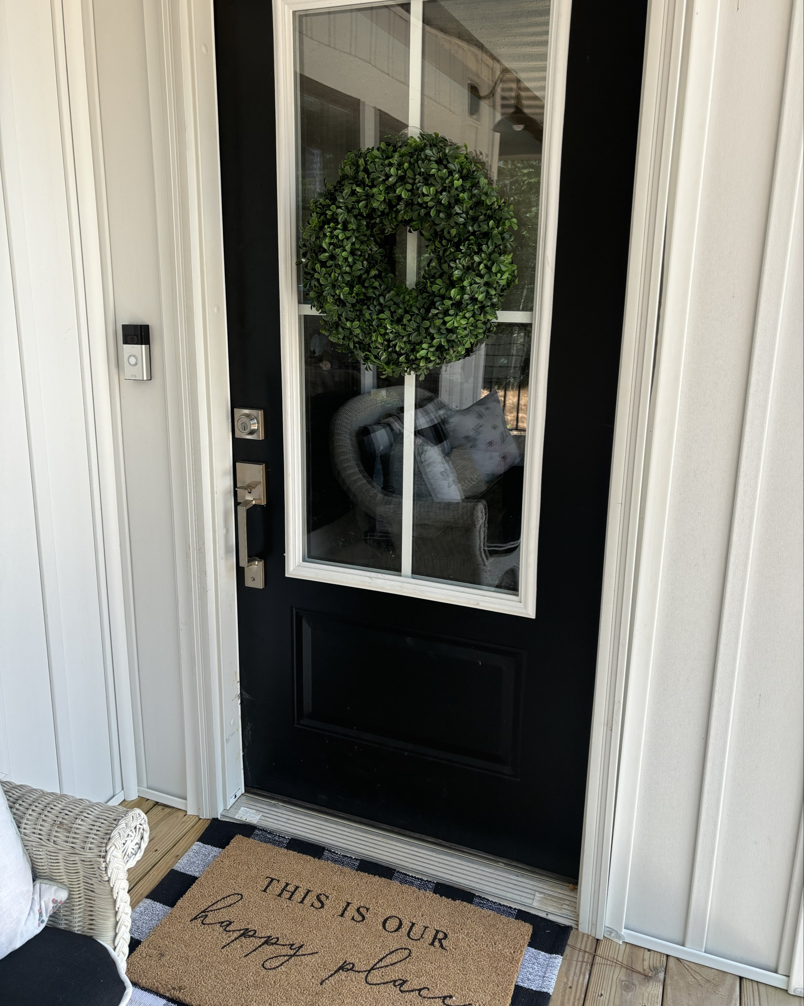 Out with the 4th, in with the usual 🙃 I love all holidays and decorate accordingly. I could’ve left up my 4th decor until Labor Day when I switch out for football (Go Dawgs) but I actually missed my everyday porch decor. I did upgrade our welcome mat AND it’s on sale! 

#LTKSaleAlert #LTKHome #LTKSeasonal