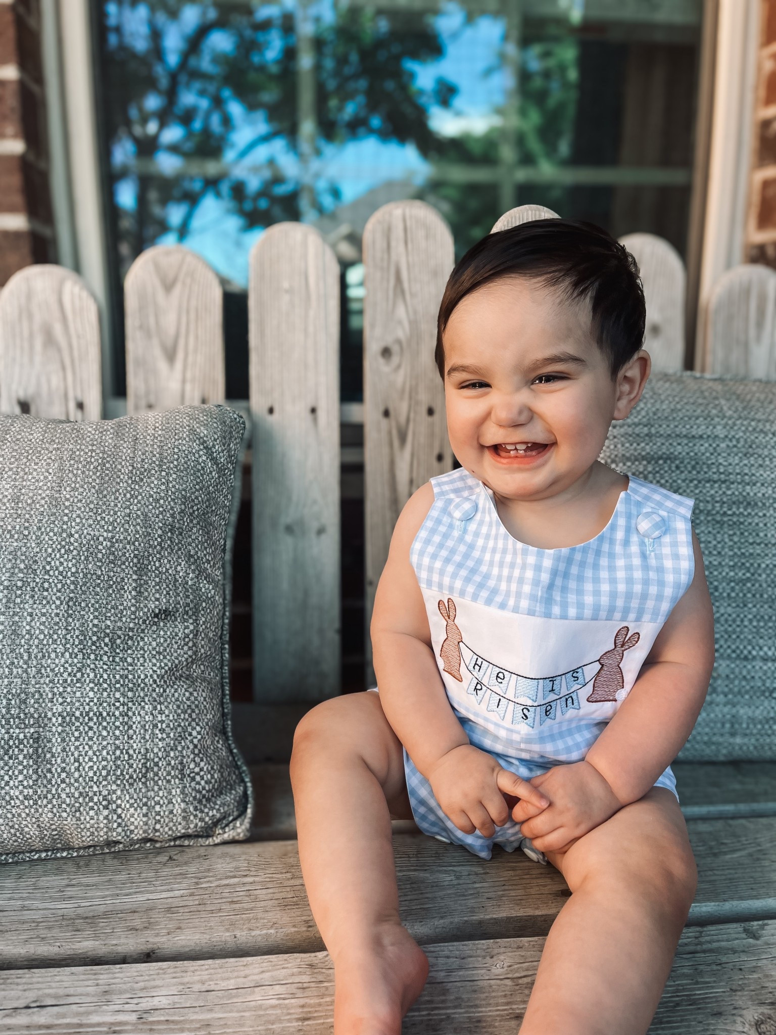He is risen. Great Easter outfit. #easter #babyboy

#LTKSeasonal #LTKFamily #LTKBaby