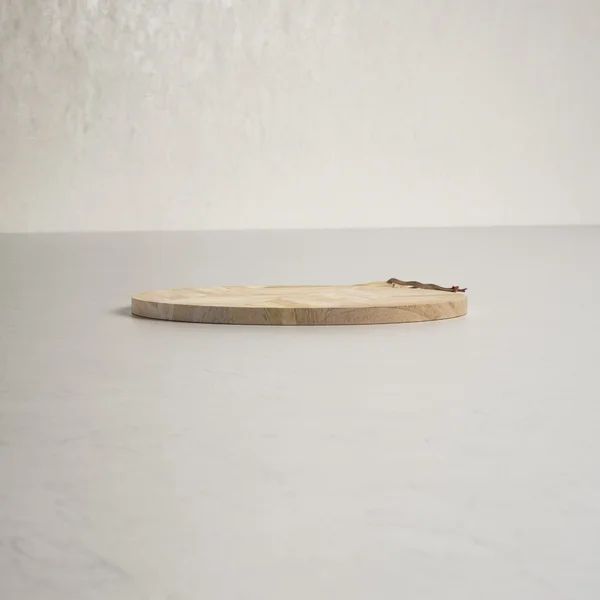 Sherman Round Wood Cheese Board | Wayfair North America