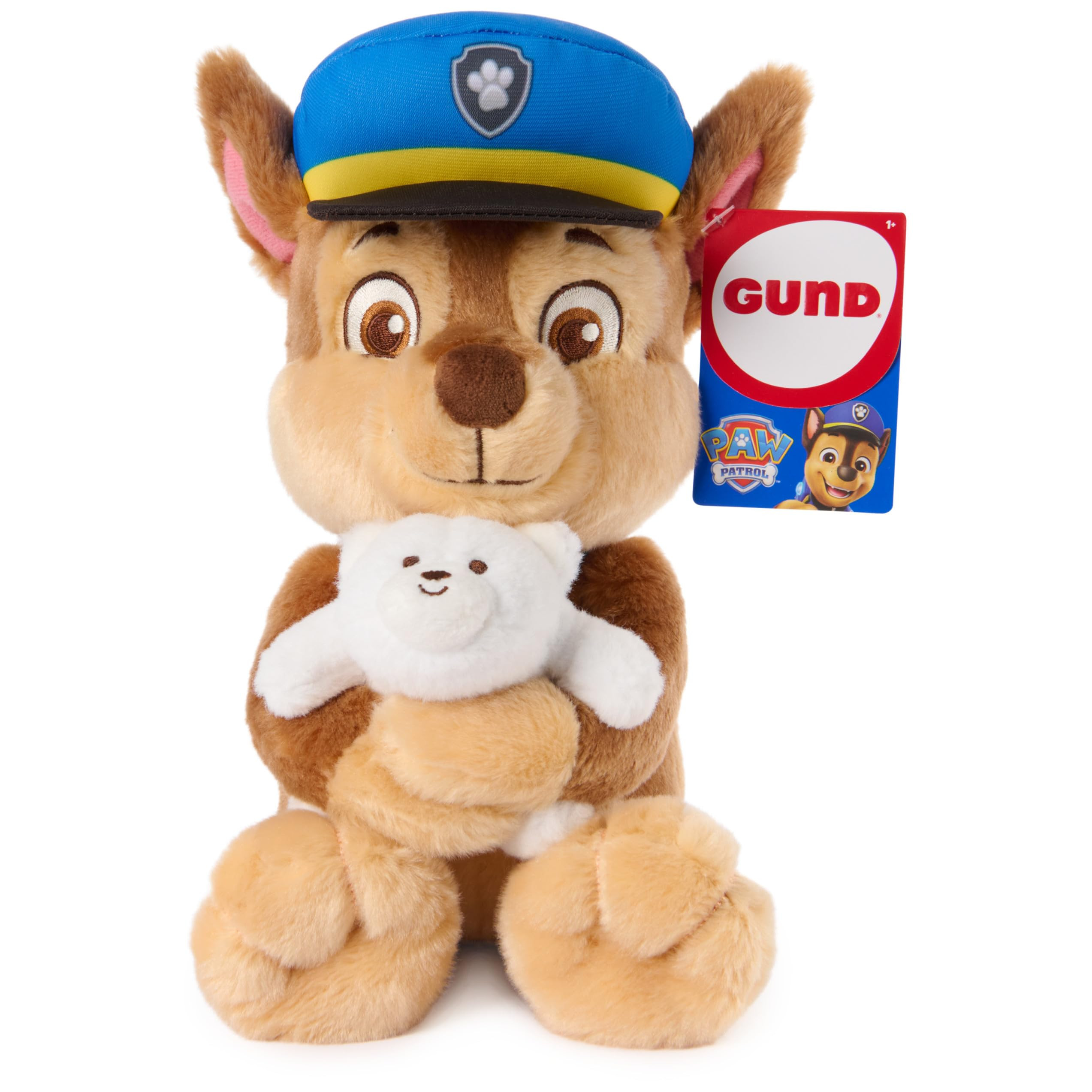 Paw Patrol GUND Chase with Snuffles Teddy Bear, Official Chase Plush Toy, Dog Stuffed Animal for ... | Amazon (US)