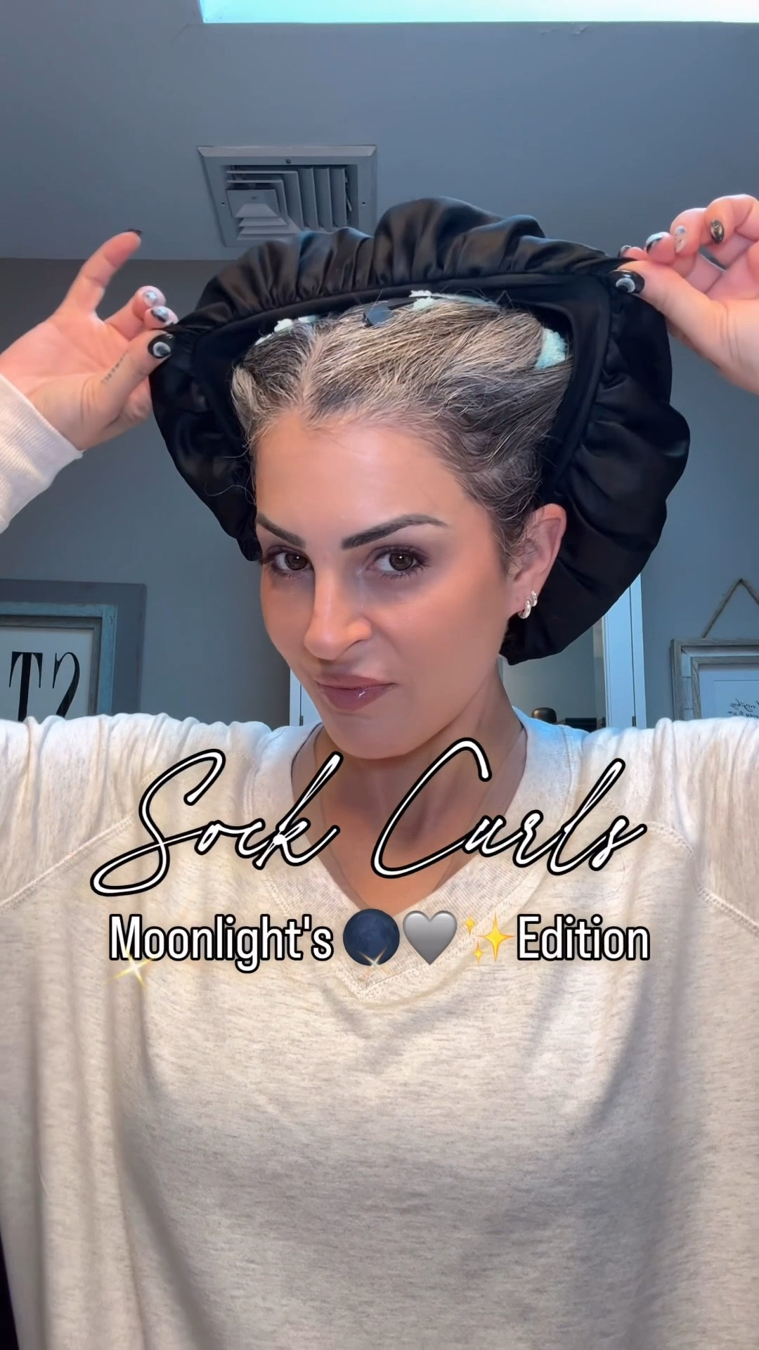 I seriously never get sick of this.... everytime I do my sock curls I'm shook 😳 and wonder how I wasn't doing this all my life! ✨👏💕

Hair Oil - Boom Beauty 

#carrissaexplainsitall #grayhairdontcare #moonlights #sockcurls #over40beauty 

#LTKBeauty #LTKStyleTip #LTKOver40