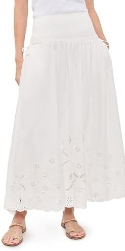 ASTR the label Women's Stevie Embroidered Midi Skirt | Amazon (US)