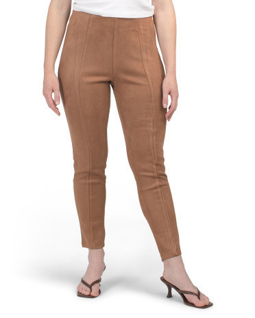 Faux Suede Pants for Women | Polyester/Suede | Marshalls