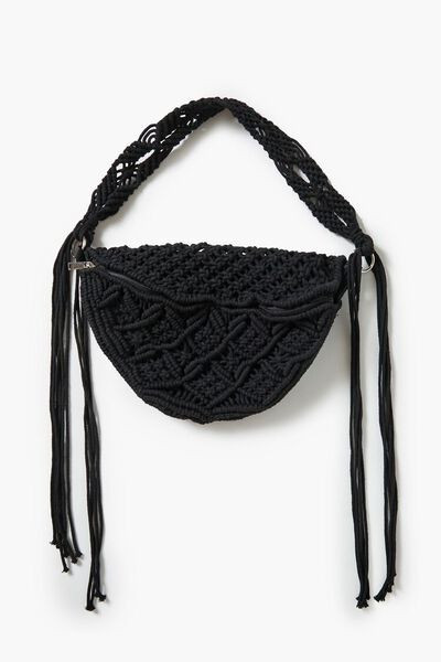Crochet Triangular Handbag | Forever 21