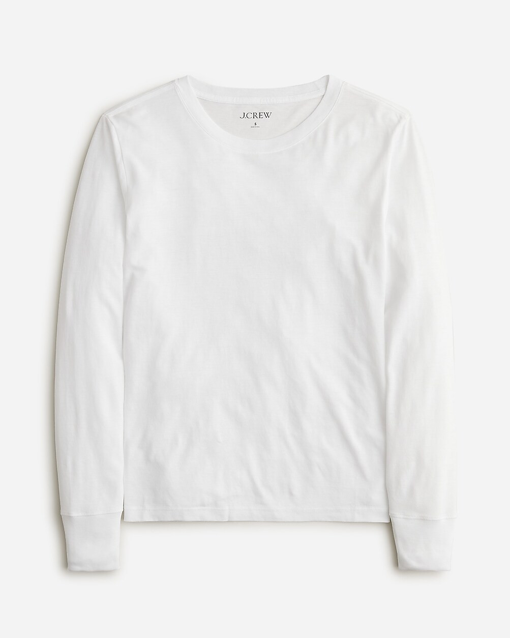 Premium jersey long-sleeve crewneck T-shirt | J. Crew US