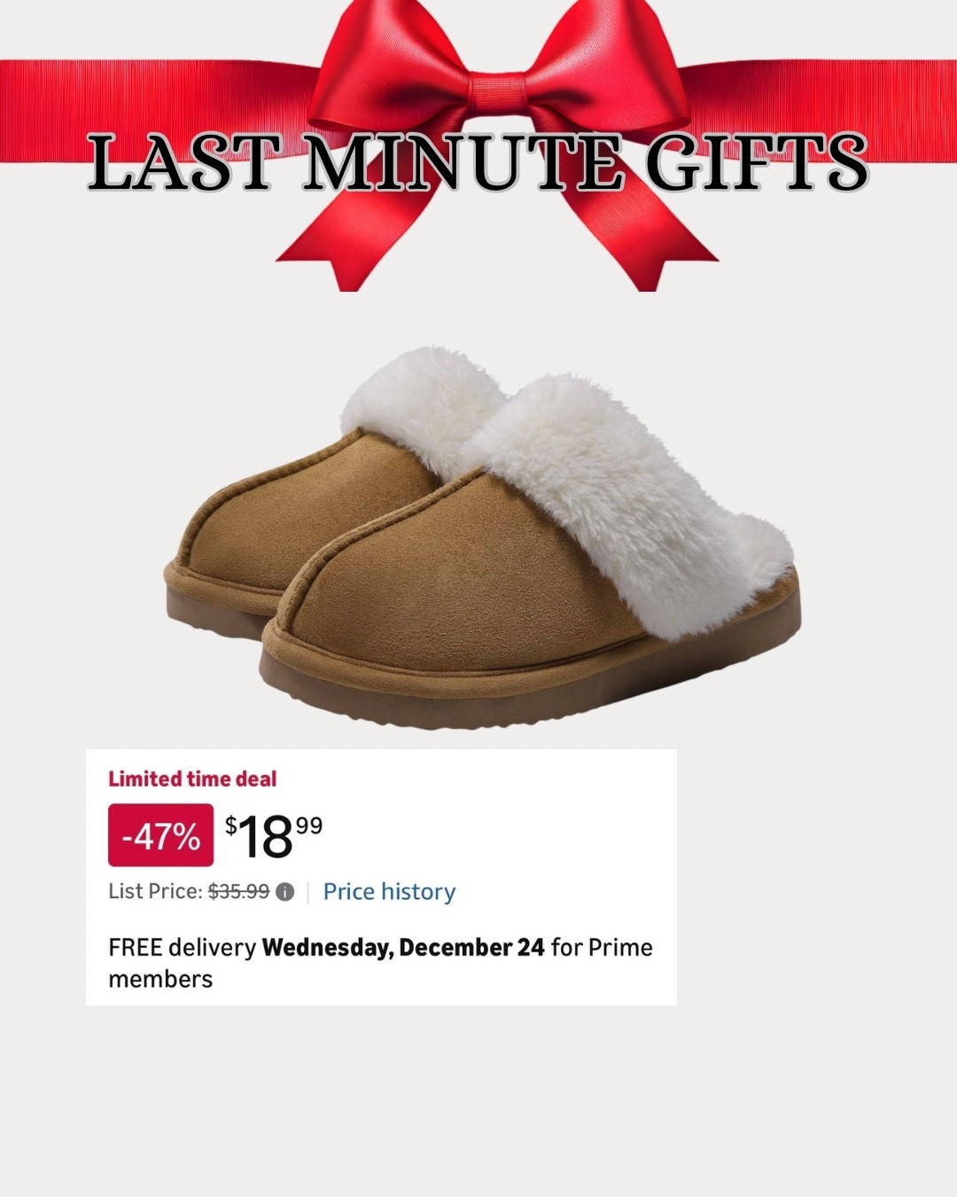 Last-minute gift idea- Slippers on SALE!

#LTKSaleAlert #LTKHoliday #LTKGiftGuide