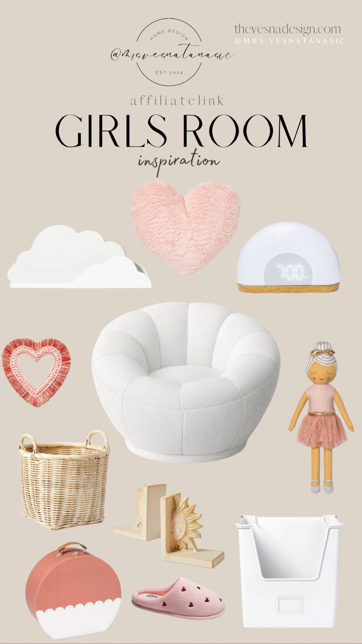Girls room inspiration!

Girls room, kids room, pink room, toddler room, girls, little girls room, Target, Pillowfort, kids, Target kids, chair, clock, doll, basket, Valentine’s Day, Valentines Day, gifts for her, gifts for kids, bedroom, room, kids, children, baby, heart, 

#LTKFind #LTKkids #LTKGiftGuide