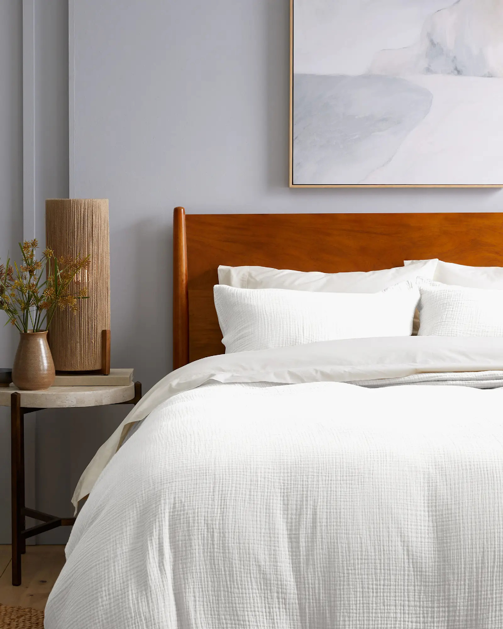 Organic Airy Gauze Duvet Cover Set | Quince | Quince