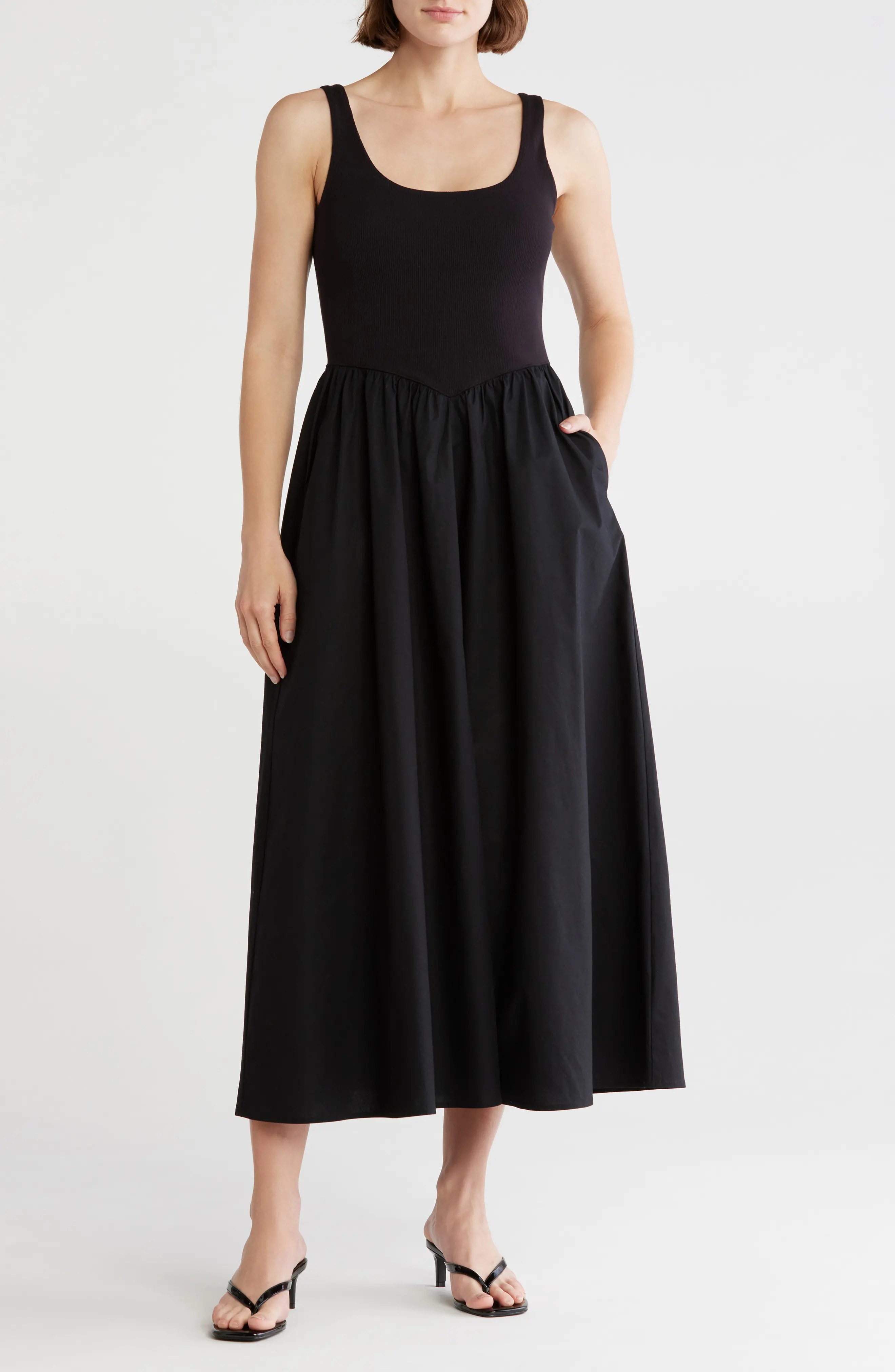 Mixed Media Tank Dress (Women) | Nordstromrack | Nordstrom Rack