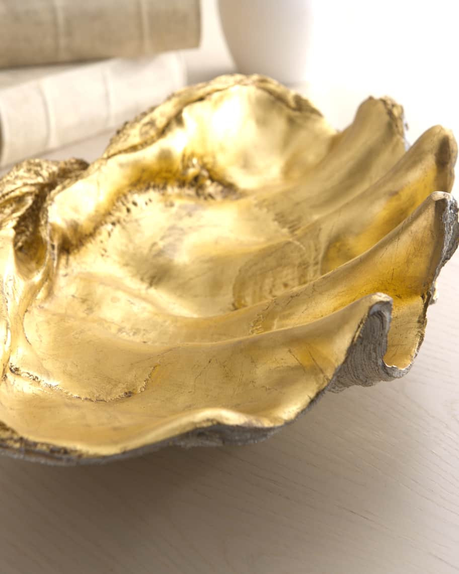 Golden Shell Bowl | Neiman Marcus
