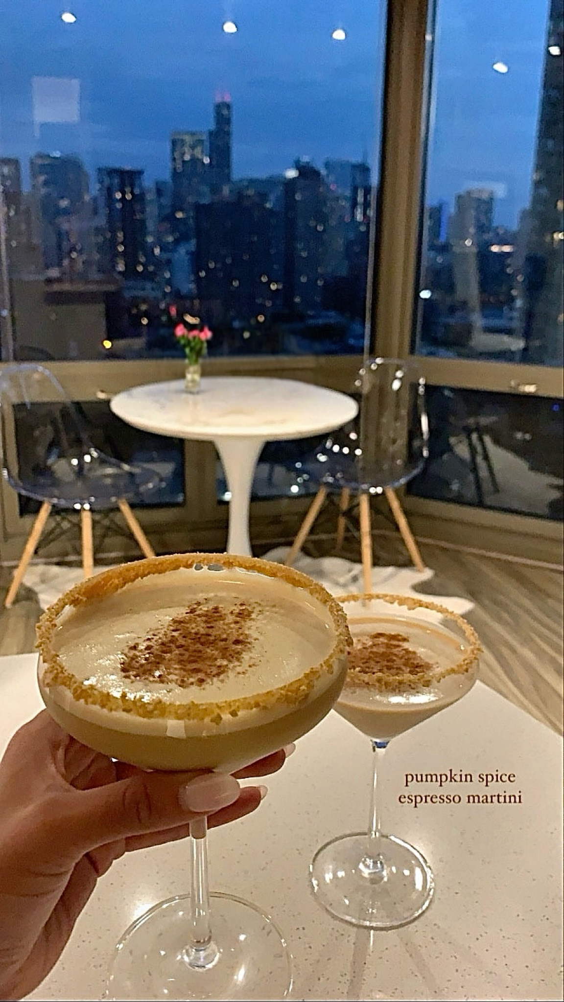 pottery barn martini glass