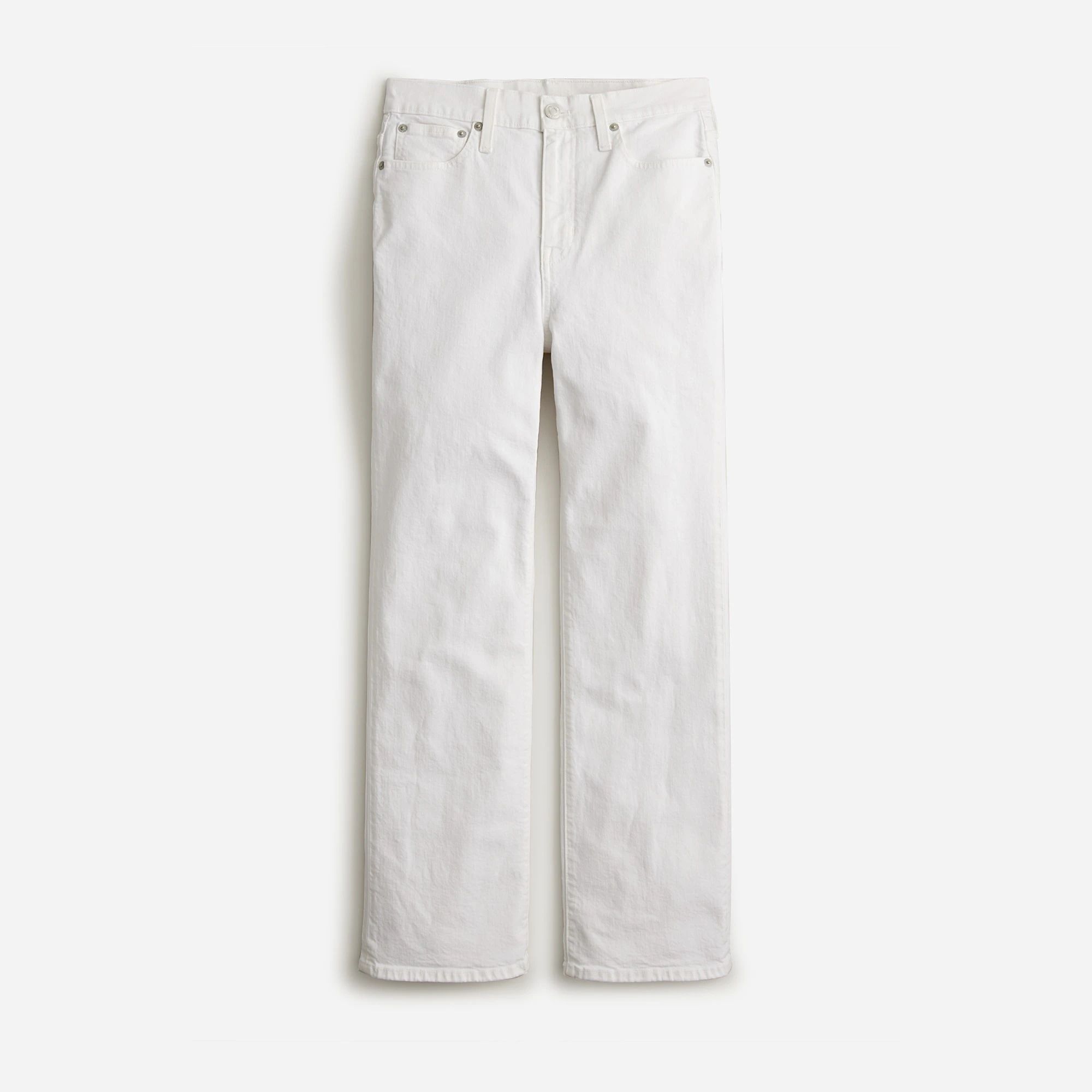 Slim demi-boot jean in white wash | J.Crew US