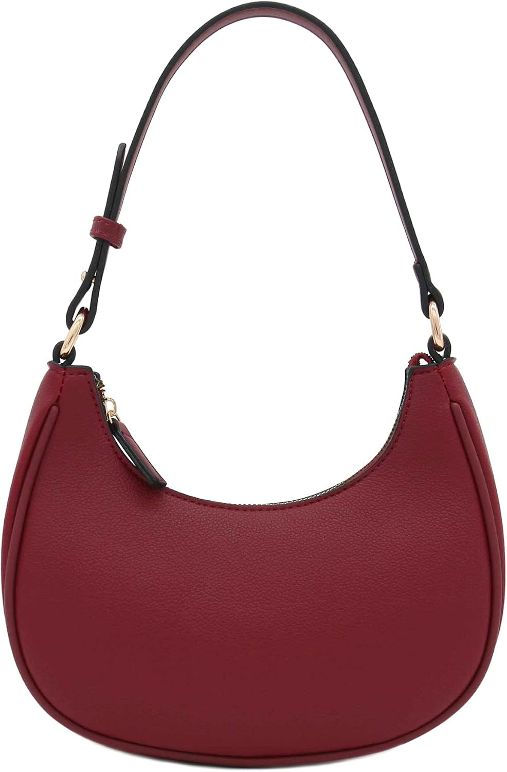 FashionPuzzle Small Crescent Shoulder Bag Underarm Purse | Amazon (US)