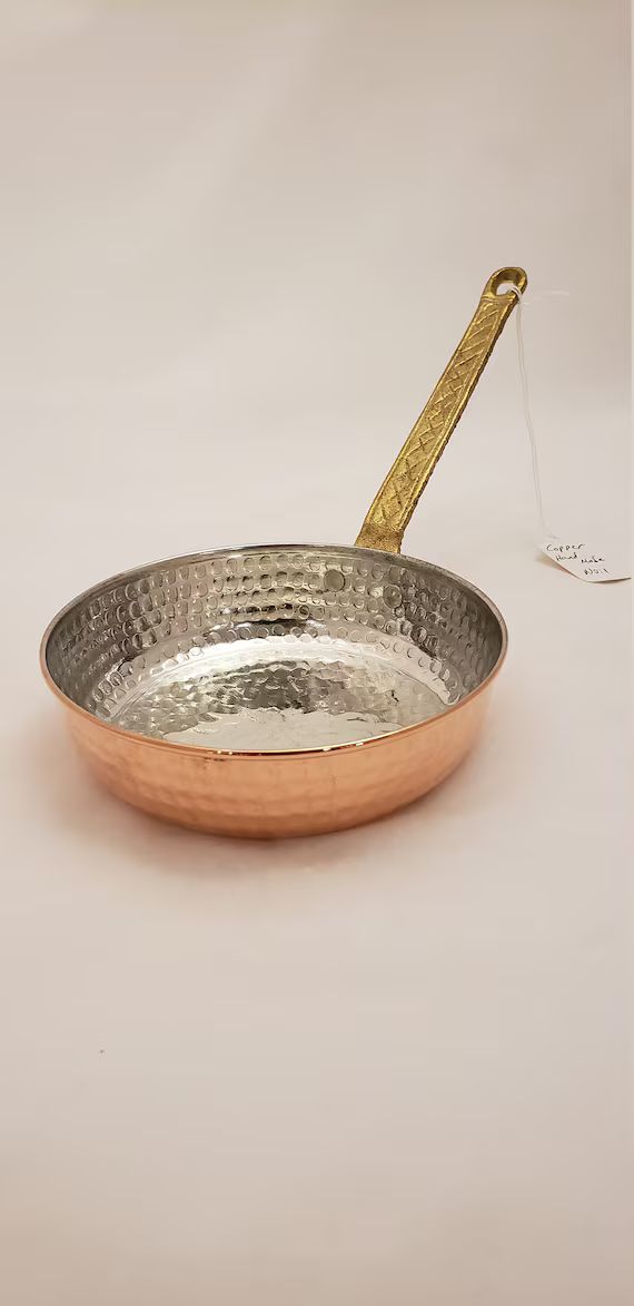 Handmade Copper Frying Pans - Etsy | Etsy (US)