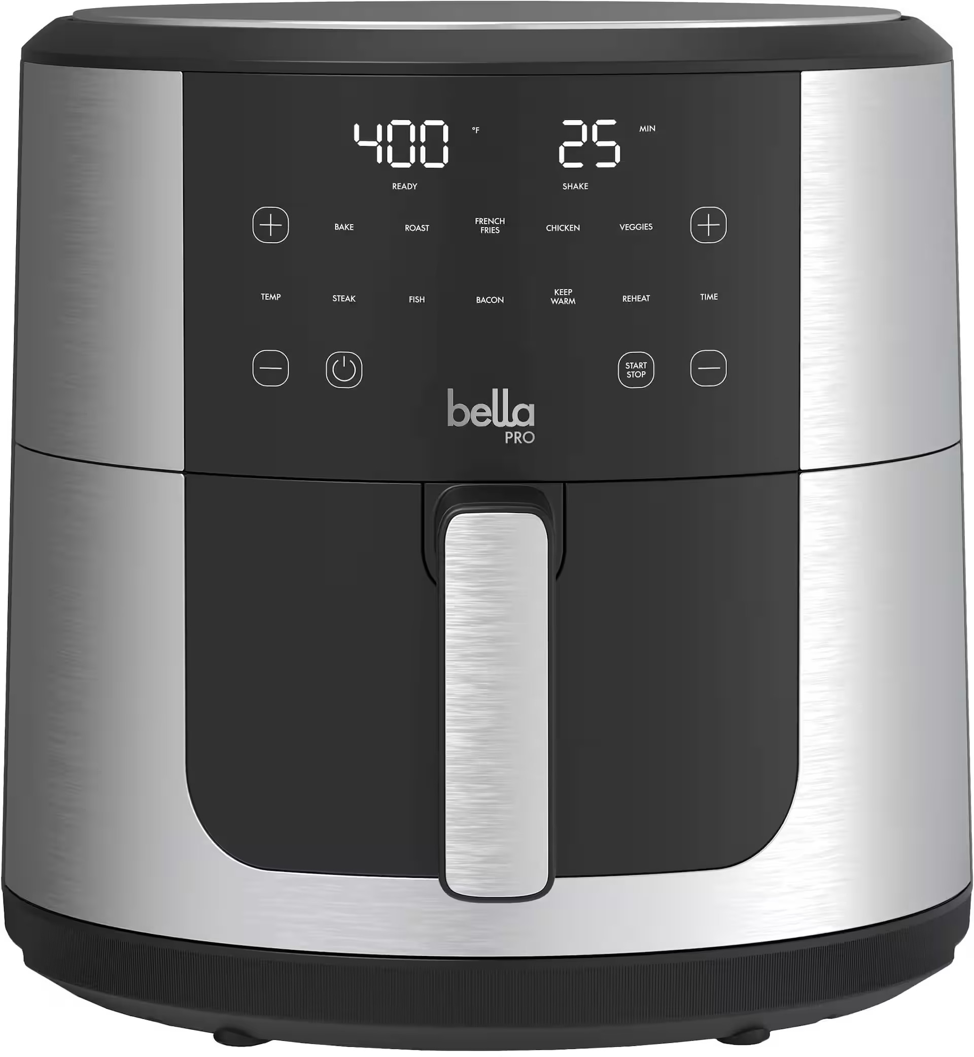 bella PRO SmartCrisp 8-qt. Touchscreen Air Fryer Stainless Steel 90223 - Best Buy | Best Buy U.S.