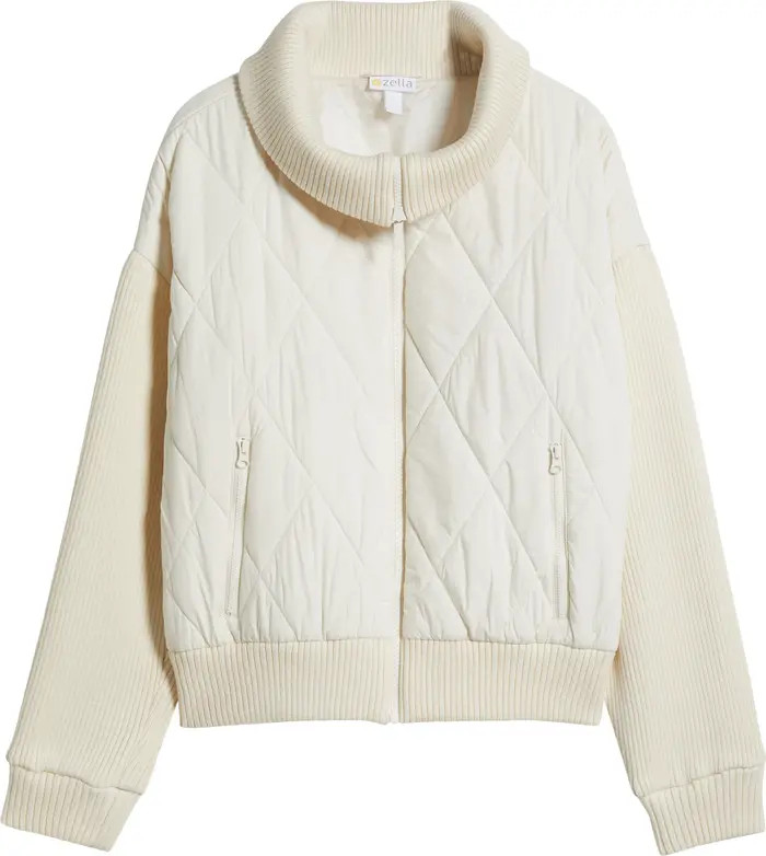 Hybrid Zip Front Jacket | Nordstrom