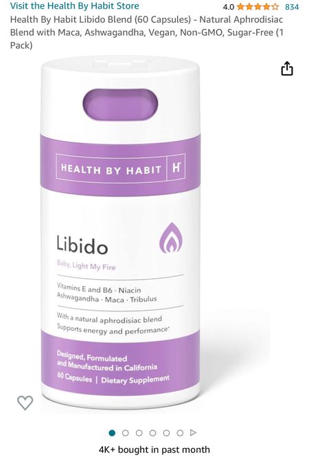 Struggling with your libido? Try this!! #libido #womenshealth 

#LTKGiftGuide #LTKSeasonal #LTKMostLoved