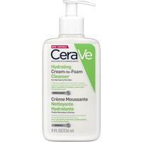 CeraVe Hydrating Cream-to-Foam Cleanser with Amino Acids for Normal to Dry Skin 236ml | Look Fantastic (UK)