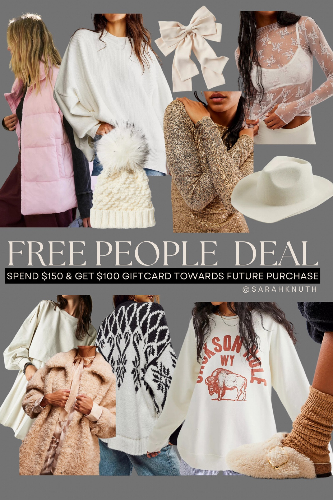 Free people, holiday outfit, winter outfit, vacation outfit 

#LTKSeasonal #LTKHoliday #LTKfindsunder100