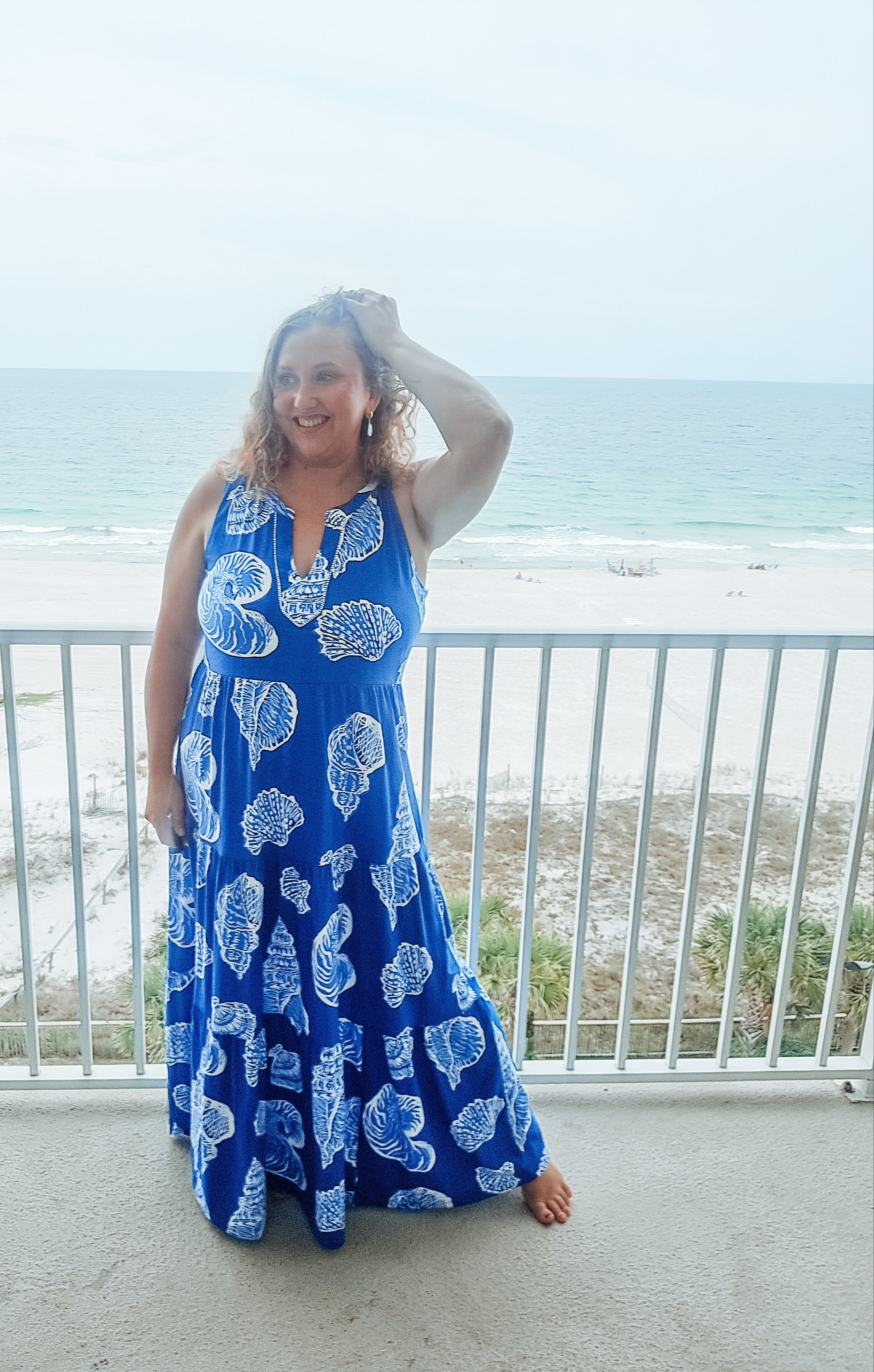 The best thing to wear to the beach when its hot! #shells #lillypulitzer #Sydney #Sydnee #maxi #livinglargeinlilly #lillylovers 

#LTKMidsize #LTKPlusSize #LTKTravel