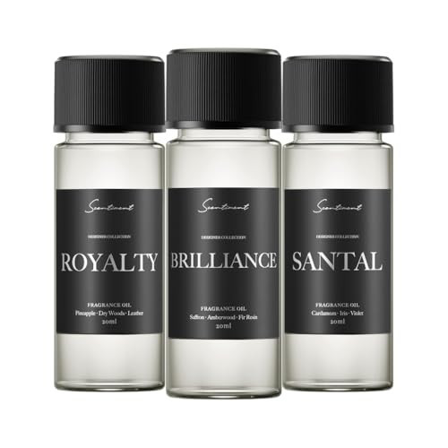 Scentiment Designer Diffuser Oil Discovery Kit – Top 3 Luxury-Inspired Scents | Aromatherapy Fragrance Oils for Home & Office | Long-Lasting & Elegant Scent (3 x 20ml) | Amazon (US)