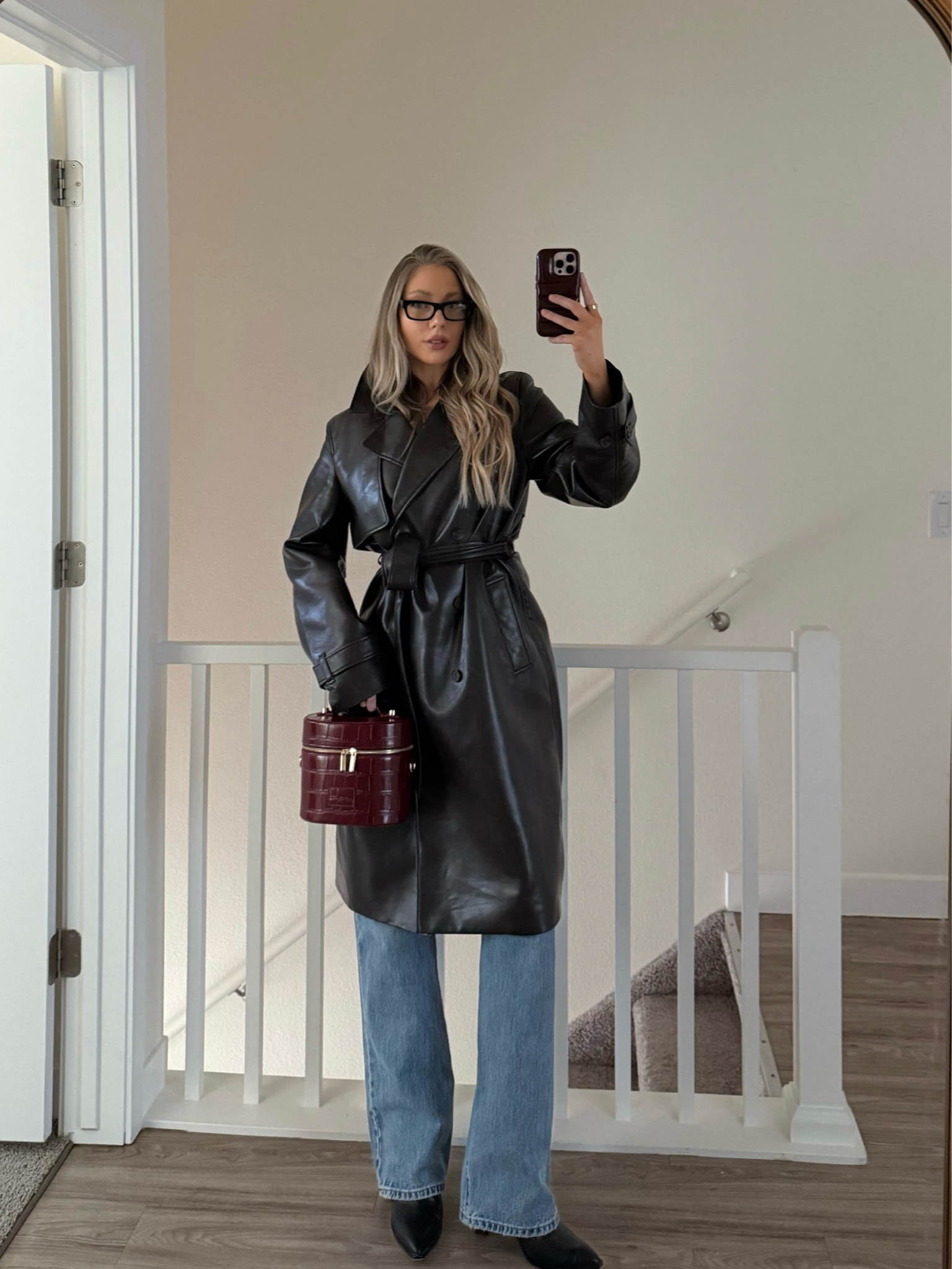 Size medium in trench 

#LTKgrwm #LTKSeasonal #LTKdayinmylife