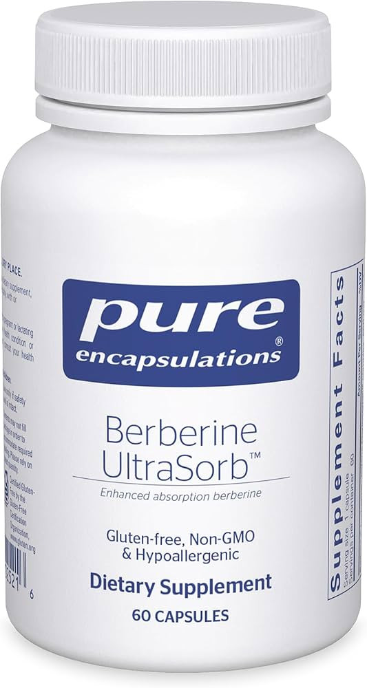Pure Encapsulations Berberine UltraSorb - Enhanced Absorption Berberine Phytosome 550 mg - Suppor... | Amazon (US)