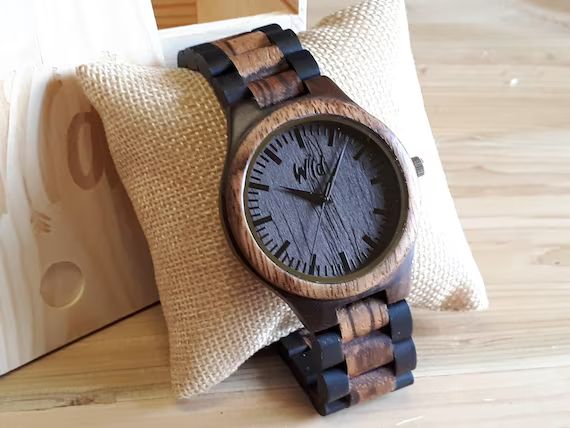 Engraved Wooden Watch Christmas Gift for Boyfriend Wood | Etsy | Etsy (US)