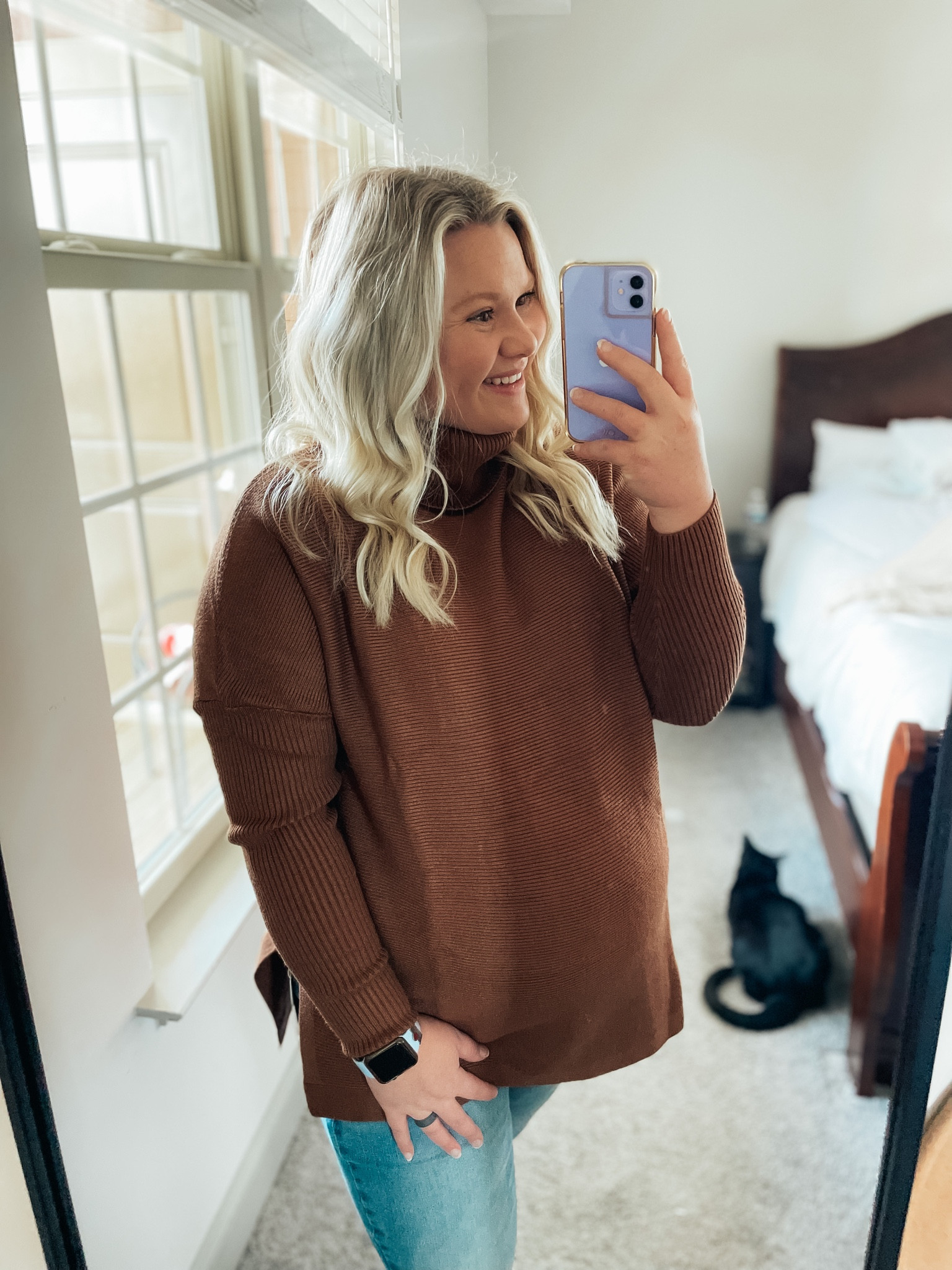 Fall maternity outfit! Wearing size large in top and bottom #fallfashion #maternity #amazonfinds

#LTKSeasonal #LTKfit #LTKbump