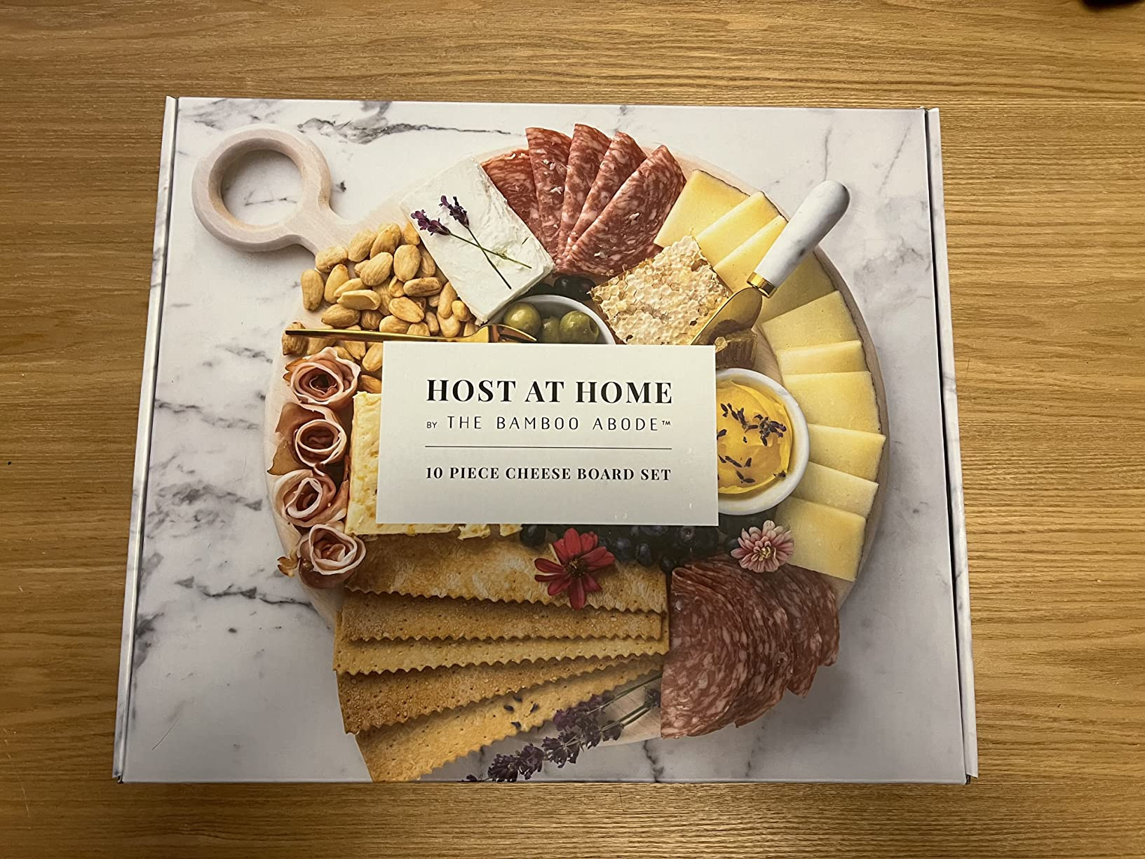Charcuterie Board Gift Set, White Wood: Unique Mother's Day Gifts For Mom, House Warming Gifts Ne... | Amazon (US)