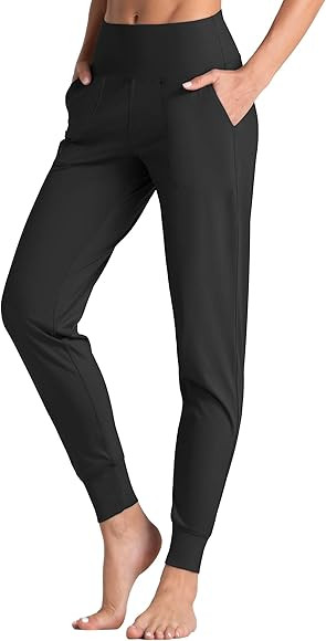 Women's High Waist Joggers Sweatpants Lightweight & Comfortable Yoga Pants with Pockets | Amazon (US)
