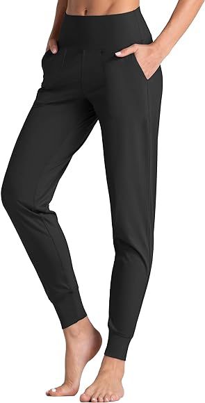 Women's High Waist Joggers Sweatpants Lightweight & Comfortable Yoga Pants with Pockets | Amazon (US)