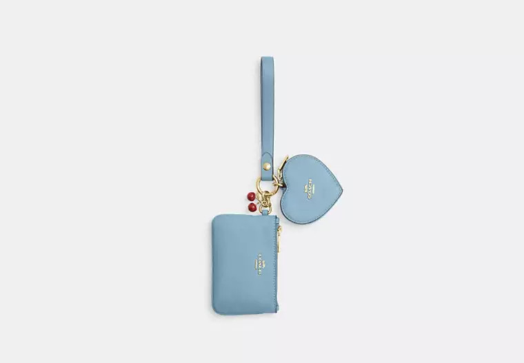 Wristlet And Heart Pouch With Charm | Coach (US)