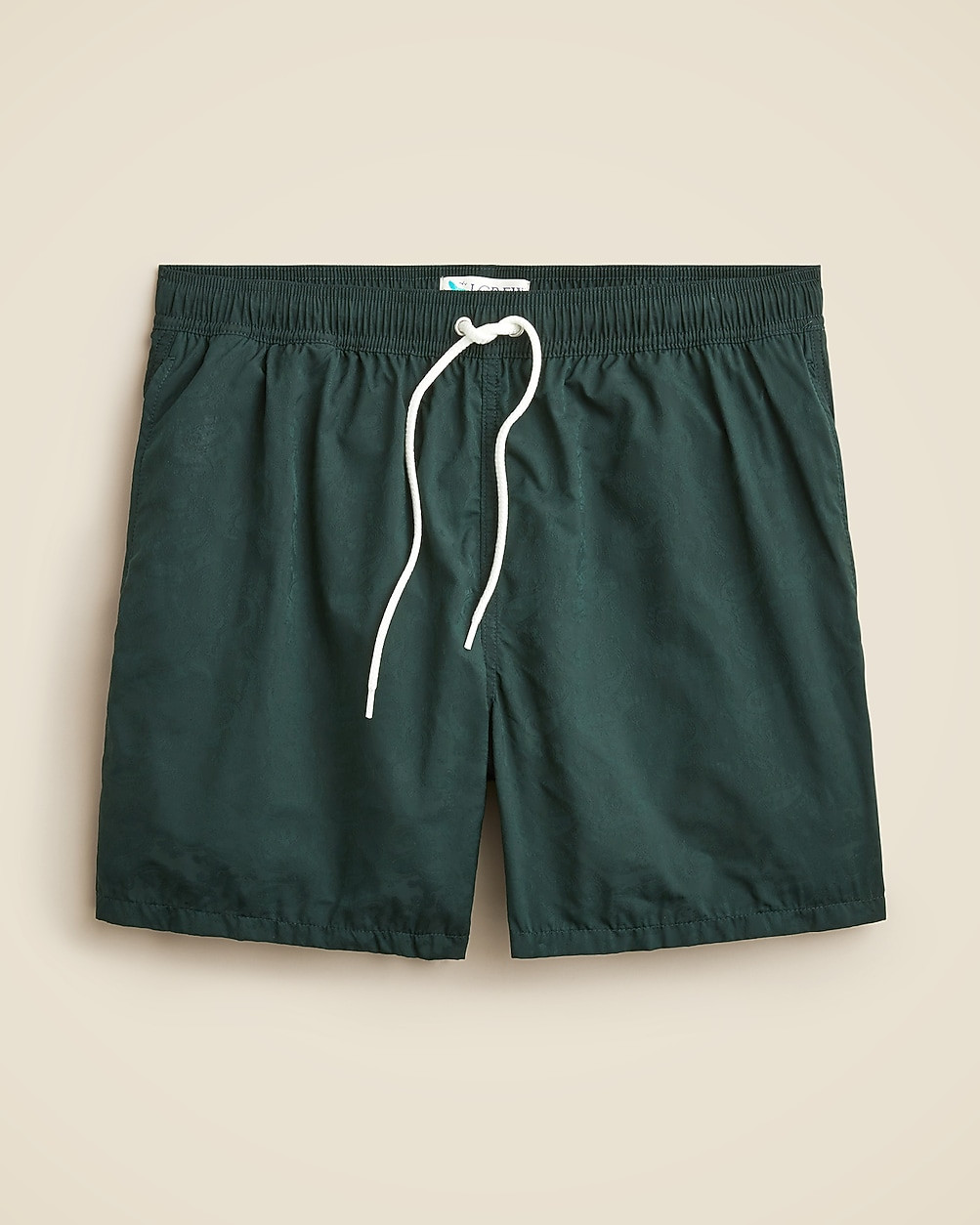 6" swim trunk in jacquard | J. Crew US
