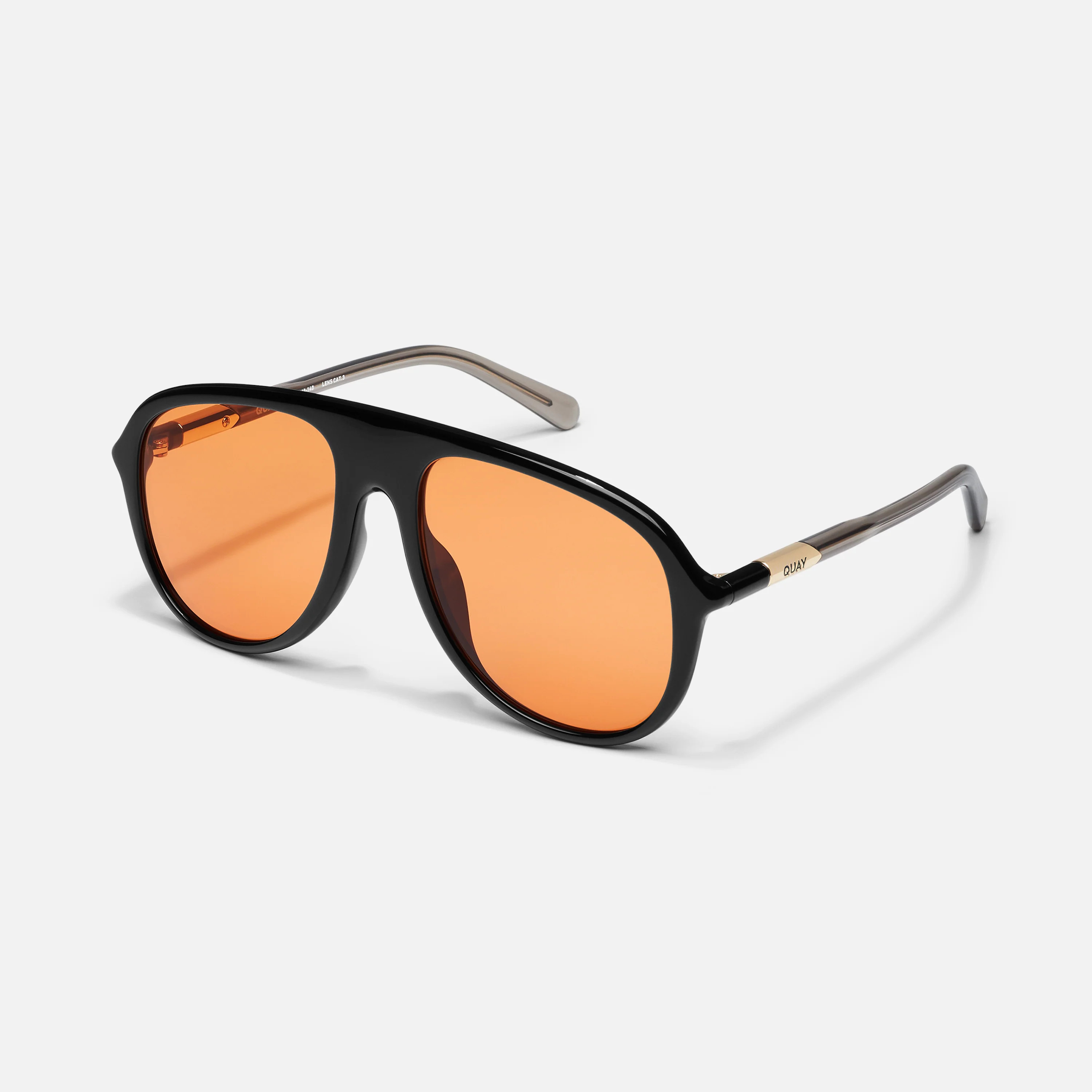 CHART TOPPER - BLACK/HONEY | Quay Australia