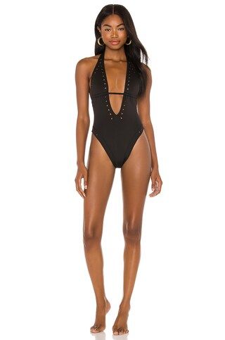 GIGI C Carrie One Piece in Black from Revolve.com | Revolve Clothing (Global)