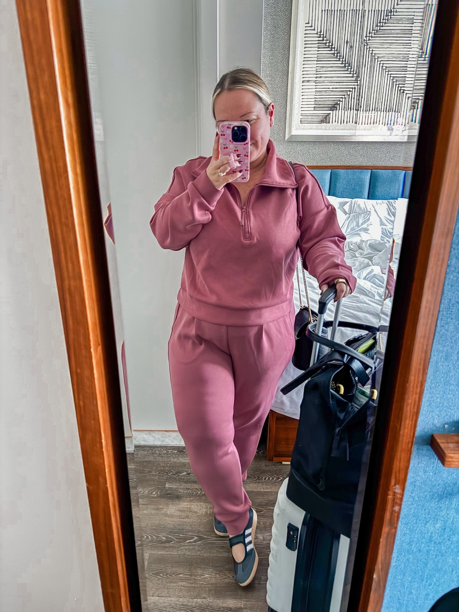 Travel style 
What I wore traveling from NYC to LA! This super comfy Walmart set! It’s perfect for fall! Love the color too! Wearing size LARGE 

Petite style, travel style, NYFW, adidas, fall trends, midsize fashion, Walmart fashion, Walmart finds, mom style, travel outfit

#LTKMidsize #LTKTravel #LTKNYFW
