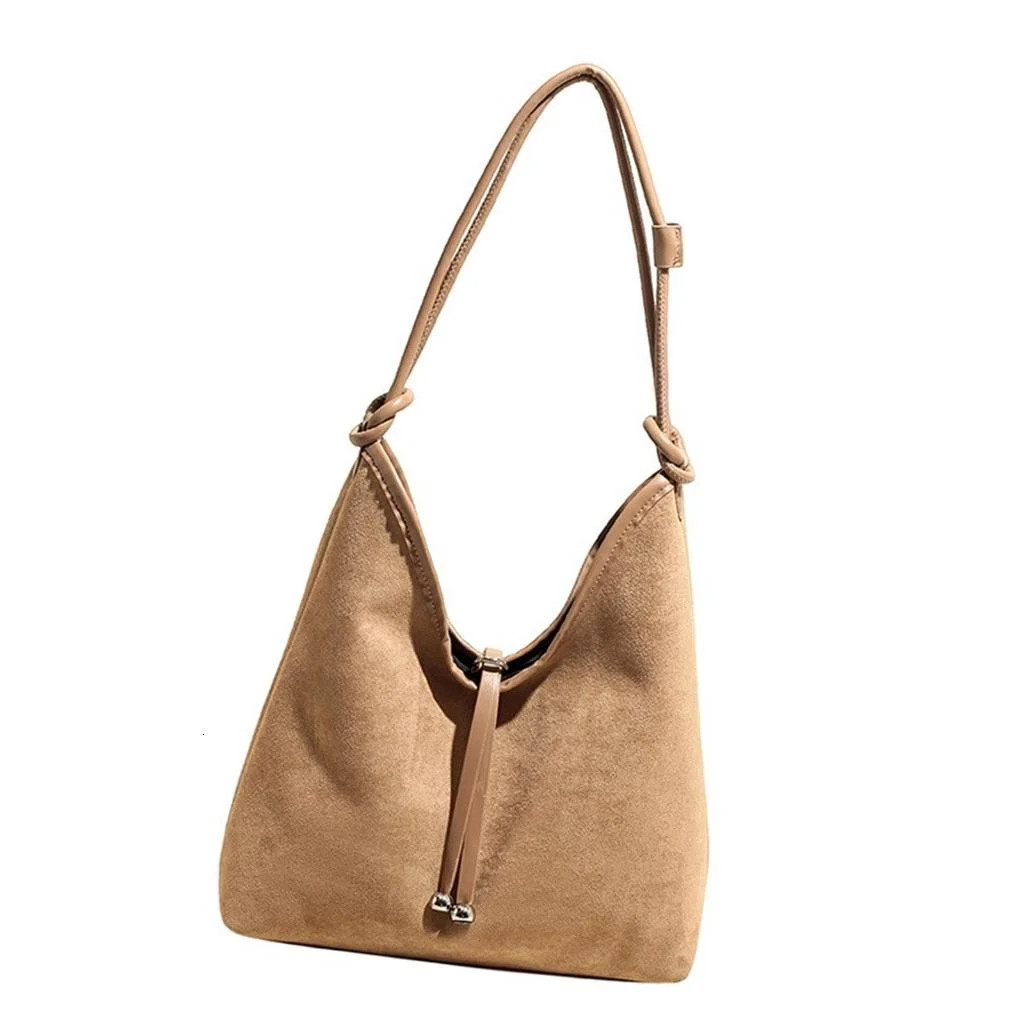 Shoulder Bag for Women Faux Suedes Shoulder Purses Handbag Hobos Bags Trendy Crossbody Purse with... | Walmart (US)