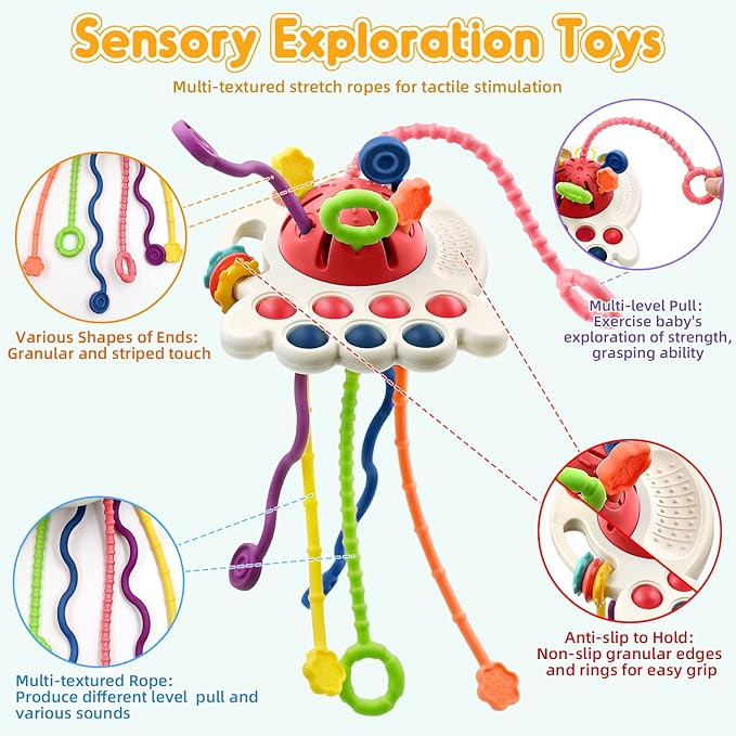 Sensory Montessori Toys for Baby 18 Months, Toddler Travel Toys for 2 Year Old Boy Girl Birthday ... | Amazon (CA)