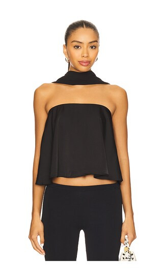 Cassidy Strapless Top in Black | Revolve Clothing (Global)