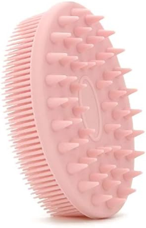 Upgrade 2 in 1 Bath and Shampoo Brush, Silicone Body Scrubber for Use in Shower, Exfoliating Body... | Amazon (US)